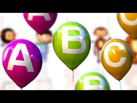 ABC Balloons  | More Nursery Rhymes & Kids Songs - ABCs and 123s