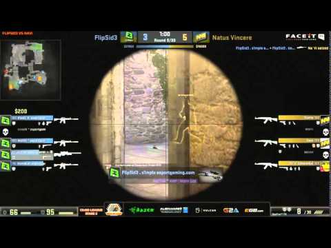 S1mple AWP Ace - FlipSid3 vs Natus Vincere 01.07.15
