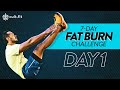 7 Day Home Workout Challenge For Fat Loss Belly Full Body Burn Cult Fit Cult Official