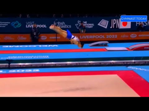 Top 3 in Men's Floor Final - 2022 Liverpool 51st Gymnastics World Championships