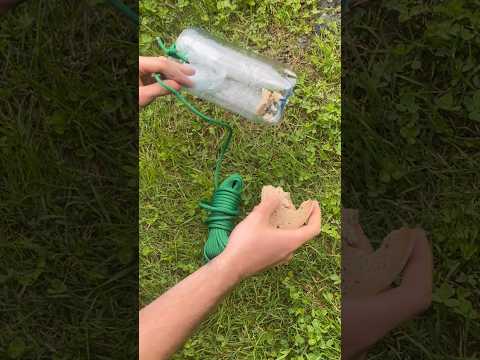 Have you ever tried to catch a fish like this?🫣 #fishing#angling#survivalskills#nature