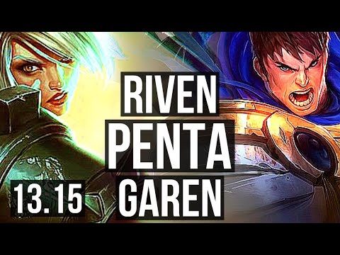 RIVEN vs GAREN (TOP) | Penta, 1.8M mastery, 20/6/10 | EUW Diamond | 13.15