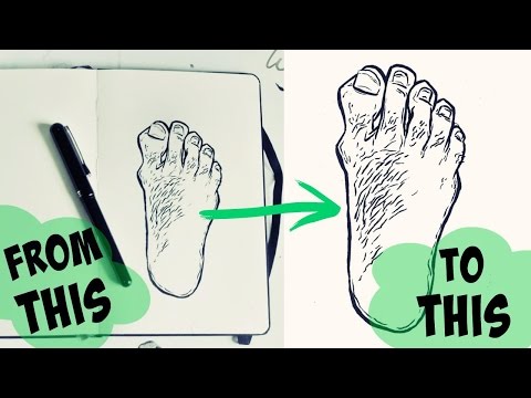 How To Clean Up Scanned Line-Art · With Free Software...