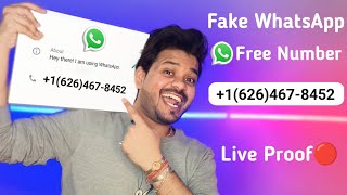 Free phone number for whatsapp | How to get a free business phone number