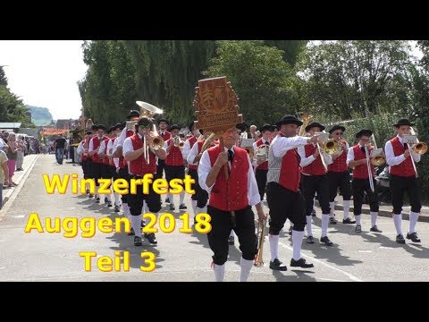 Winzerfest Auggen 2018 🍇 Festumzug Teil 3