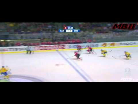 Jonathan Bernier's Great Save Vs Sweden - 05/09/2011