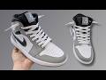HOW TO LACE NIKE AIR JORDAN 1 MID LOOSELY BEST WAY