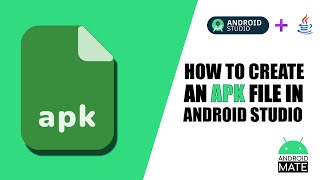How to create an APK file in Android Studio 🔥
