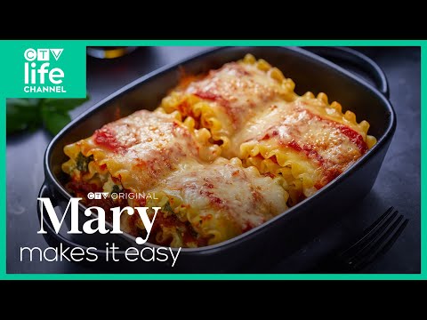Lasagna Roll Ups Recipe | Mary Makes It Easy