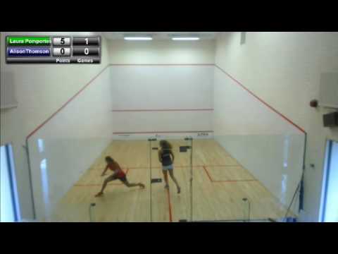 Laura Pomportes v Alison Thomson