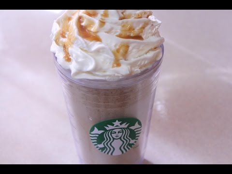 キャラメルフラペチーノのようなスターバックス (Starbucks like Caramel Frappuccino)