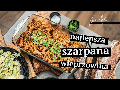 NAJLEPSZA SZARPANA WIEPRZOWINA - PRZEPIS - JAK PRZYGOTOWAĆ ŁOPATKĘ WIEPRZOWĄ - PULLED PORK