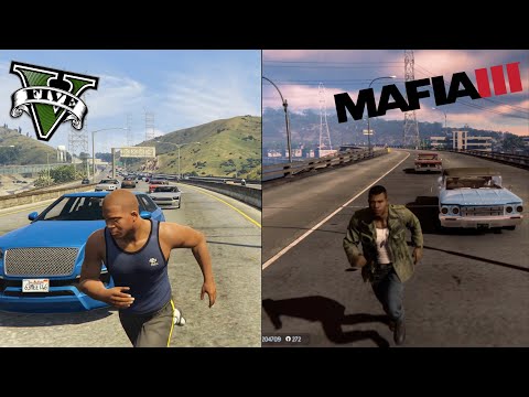 GTA 5 vs MAFIA 3 -Which Game Has Smarter And Better NPCs