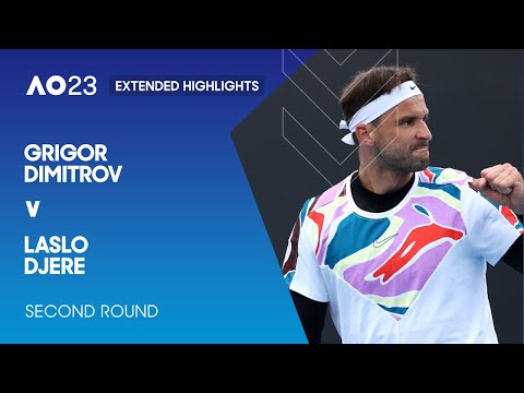 Grigor Dimitrov v Laslo Djere Extended Highlights | Australian Open 2023 Second Round