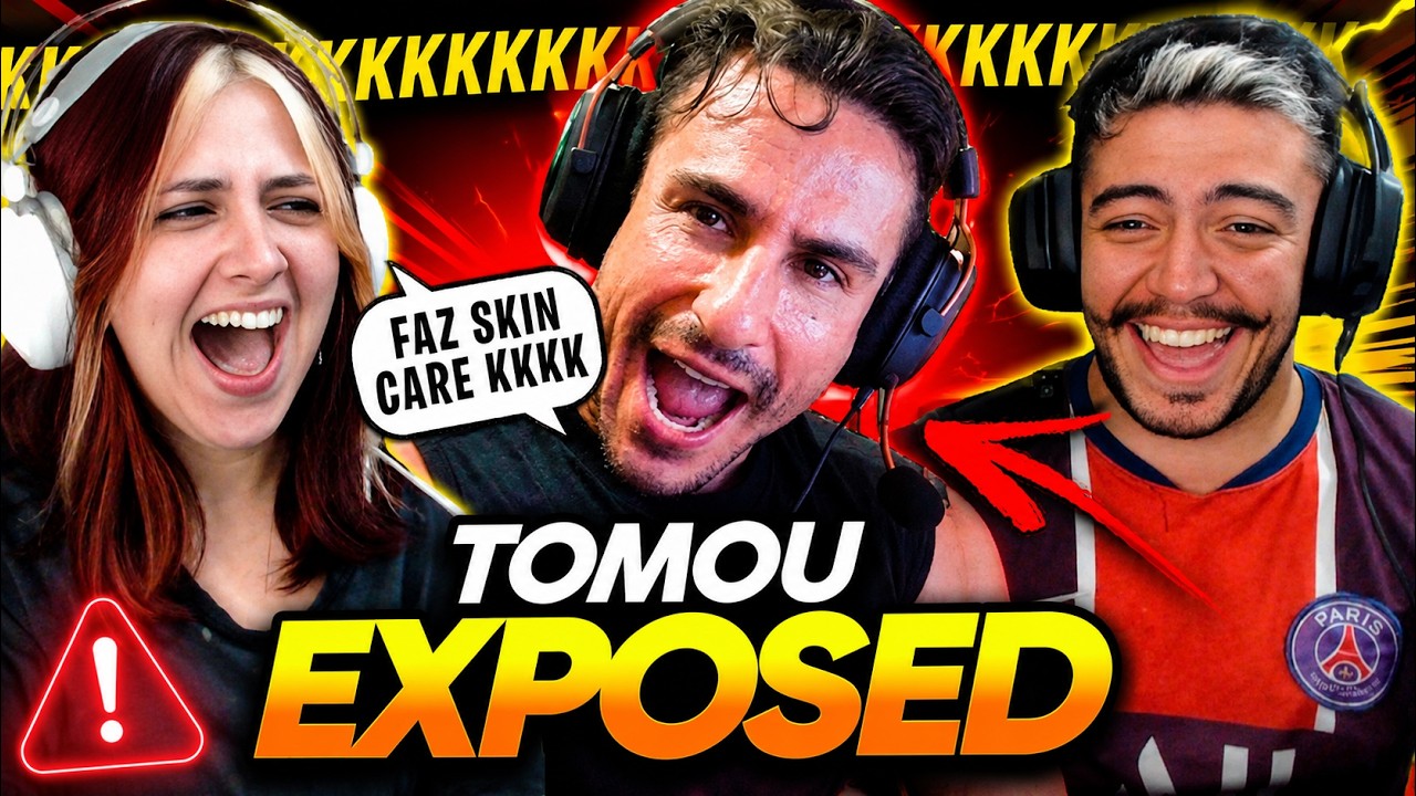 SUPER XANDÃO LEVA EXPOSED DA JAQUELINE e É ZOADO PELO CHAT POR FAZER SKIN CARE KKKKKKKK | REACT