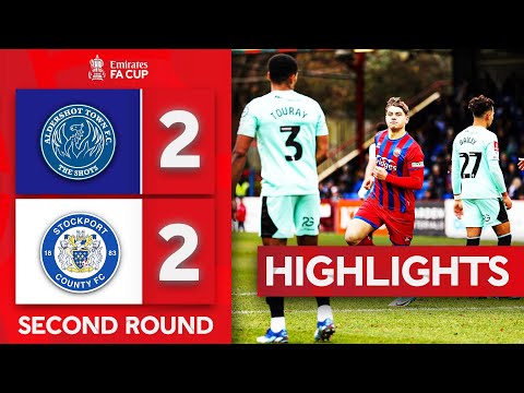 Aldershot Town 2-2 Stockport County | Replay Beckons! | Emirates FA Cup 2023-24