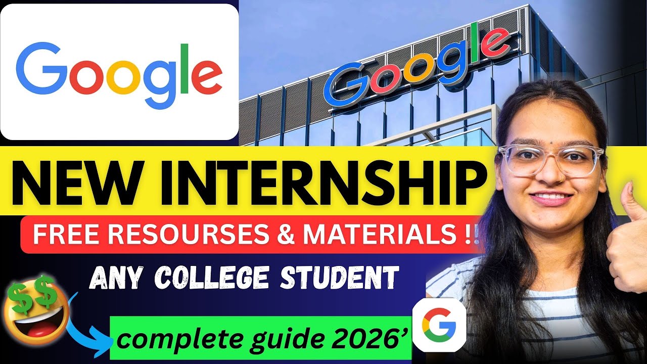🔥Google Internship 2025 | Associate SWE Intern | Apply Now , Complete Guide