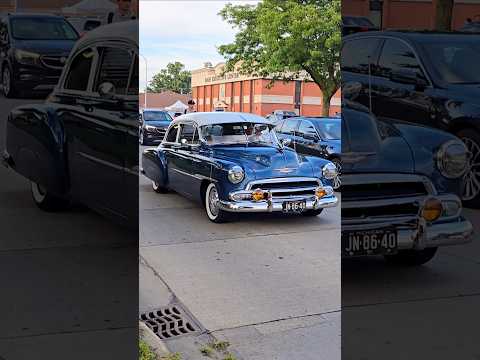 1951 Chevrolet Deluxe Classic Car Drive By Engine Sound Harper Charity Cruise 2025