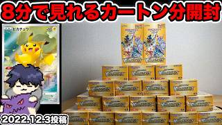 【8分で見れる】VSTARユニバース1カートン分開封 2022.12.3【爆買い総集編】