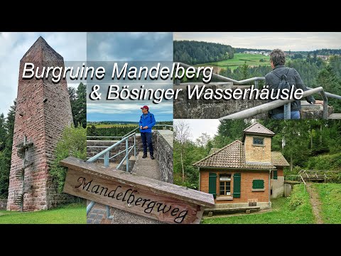 Burgruine Mandelberg & Bösinger Wasserhäusle bei Pfalzgrafenweiler