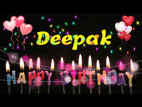 HAPPY BIRTHDAY DEEPAK || Happy Birthday Deepak Whatsapp Status || Happy Birthday Deepak Ji