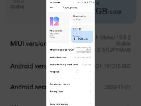 How to enable Developer options in Poco M2 Pro