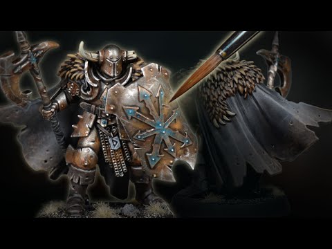 Weathering and Rust! Painting a Chaos Warrior for Warhammer Age of Sigmar | The Old World | Tutorial