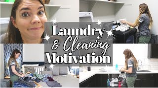 LAUNDRY DAY AND ALL THE LITTLE THINGS // CLEANING MOTIVATION // CLEANING MOM