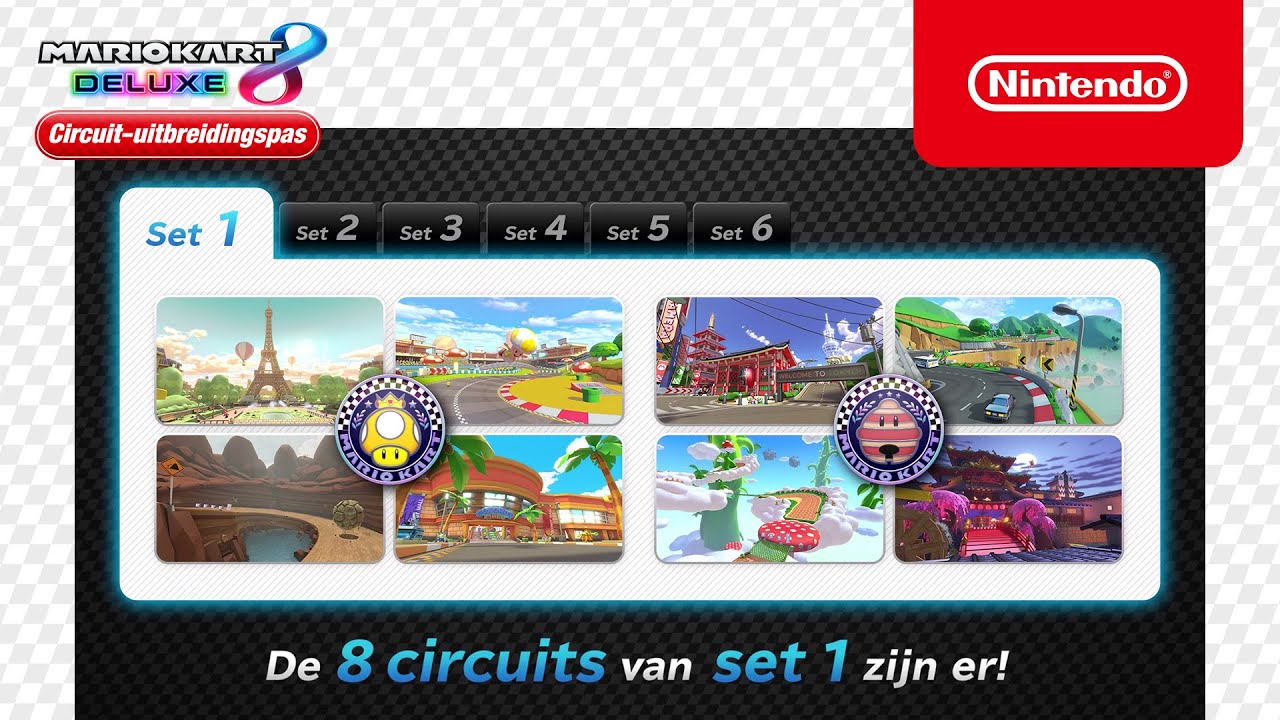 Mario Kart 8 Deluxe – Circuit-uitbreidingspas – Set 1 is nu beschikbaar!