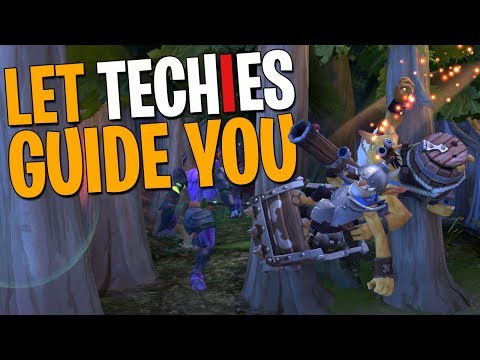 Let Techies Guide You - DotA 2 Funny Moments