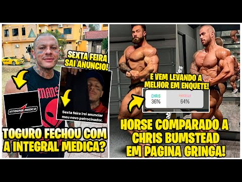 TOGURO NA INTEGRAL? PRESTES A SER ANUNCIADO EM NOVO PATROCINADOR! HORSE VS CBUM? QUEM LEVARIA?