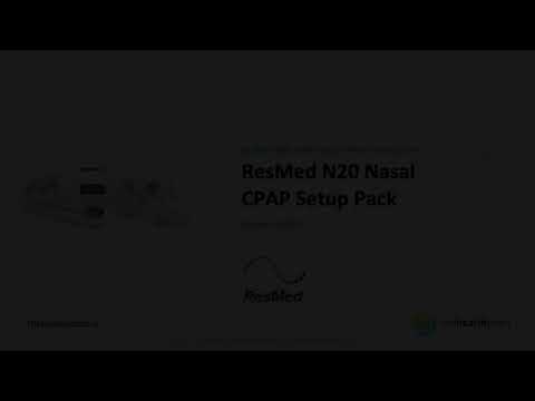 ResMed N20 Airmini Nasal CPAP Setup Pack (38823) 👉 TheHealthPoint