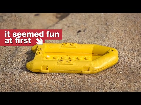 The beach where Lego keeps washing up