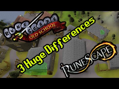 3 Difference Between OSRS and RS3 You Probably Didn't Know
