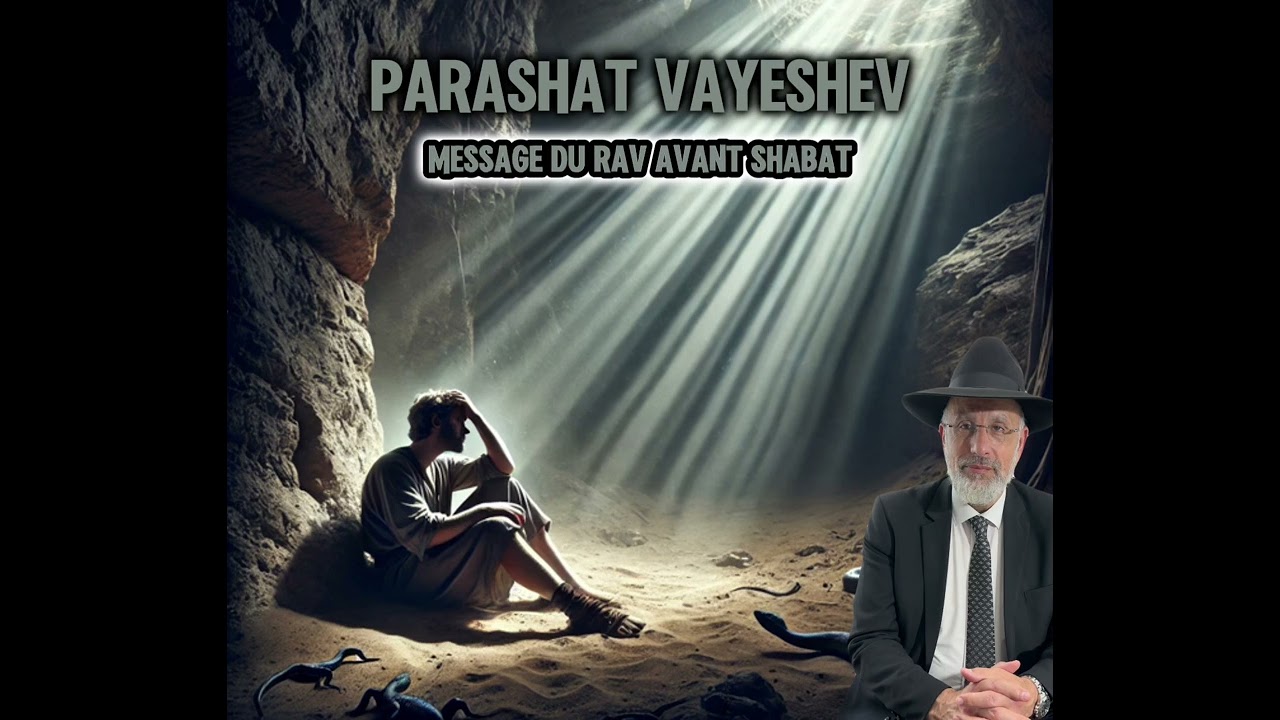 Parashat Vayeshev 5785 (2024) Message du Rav avant Shabat 🇮🇱