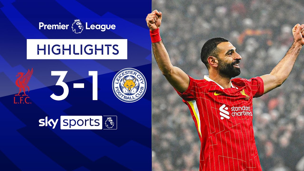 Liverpool go SEVEN points clear at the top 🔴 | Liverpool 3-1 Leicester | Premier League Highlights