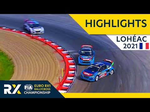 Euro RX1 Rallycross Final Highlights : World RX of Lohéac 2021 : Rallycross France 2021