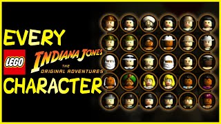EVERY CHARACTER in LEGO Indiana Jones: The Origina