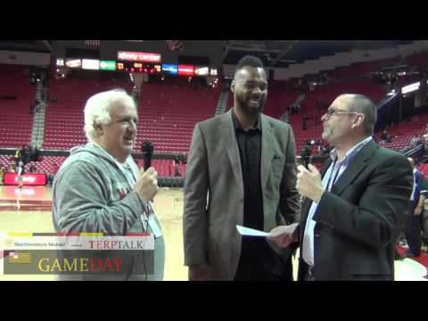Chris Wilcox postgame Wisconsin Maryland Basketball Terptalk