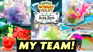 MY TEAM for the TEAL MASK DLC! Pokemon Scarlet and Violet Breakdown! by aDrive
