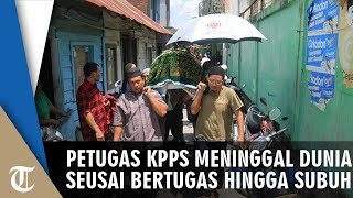 Kelelahan, Petugas KPPS di Samarinda Meninggal Dunia seusai Bertugas di TPS hingga Subuh