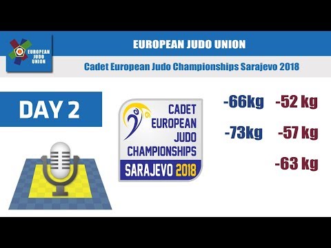 Cadet European Judo Championships - Sarajevo 2018 - Day 2