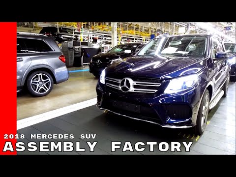 2018 Mercedes GLE, GLS, GLC, GLA, EQ, SUV Assembly Factory
