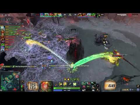 Gigachad Antares' Ench Solo Taking Racks While his Team is Doing Roshan 😂