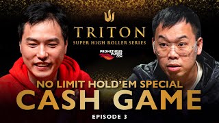 NLH Special CASH GAME | Episode 3 - Triton Poker Series 2023