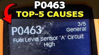 How To Fix P0463 Engine Code: Fuel Level Sensor 'A' Circuit High Input