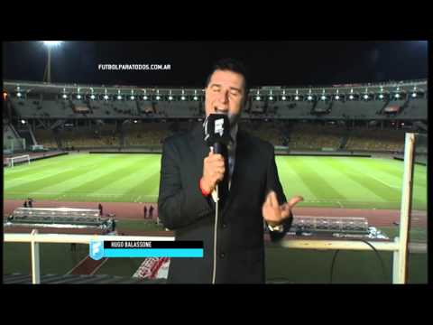 El análisis de Hugo Balassone. Defensa 1 - Boca 2. Cuartos. Copa Argentina 2015. FPT.