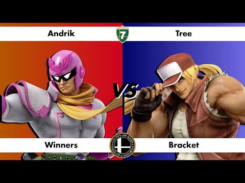 Seven Stocks 3 - Andrik (Captain Falcon) vs Tree (Terry) SSBU Tournament