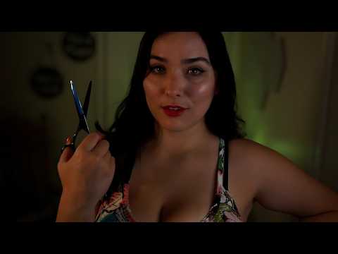 ASMR Flirty Barber Gives You a Haircut and Shave 💈Irresistible Personal Attention
