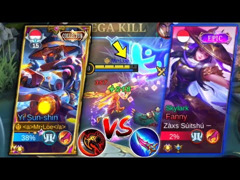 YSS ADDICT VS PRO FANNY (UNDERRATED HERO) IN RANK MYTIC HONOR MLBB | WHO WILL WIN?! - GAMEPLAY MLBB